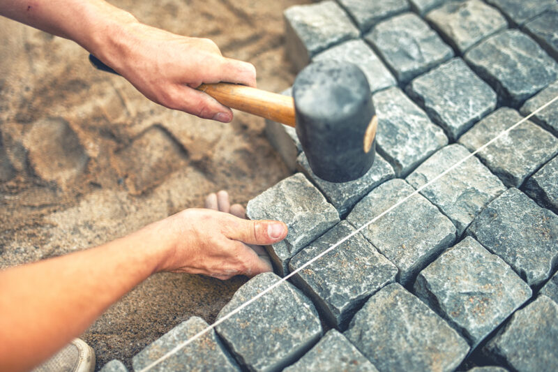Cobblestone Driveways